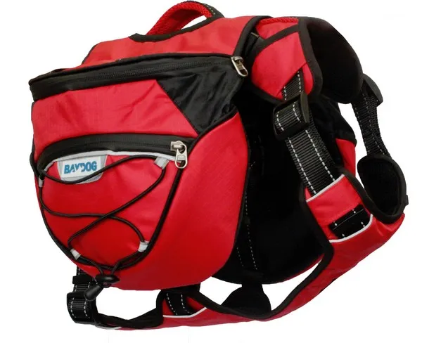 1ea Baydog Saranac Red Large Backpack - Health/First Aid